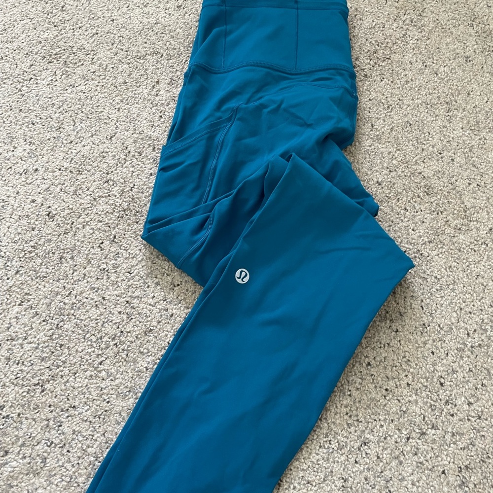 Lululemon workout pants blue